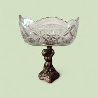 FRUTERO 2 Centro de Mesa Decorativo con Pedestal Clásico