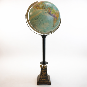 Globo Terráqueo Antiguo de Piso