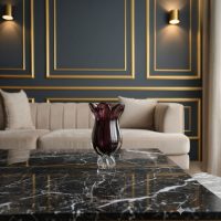 Floreros de Cristal Polaco (Edición 1999) – Elegancia en Color Amatista.